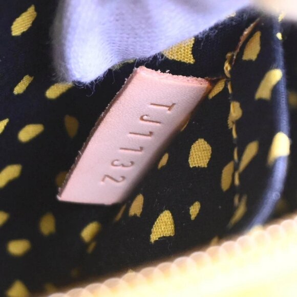 Louis Vuitton Yellow Vernis Dot Infinity Papillon Handbag - Picture 8 of 12